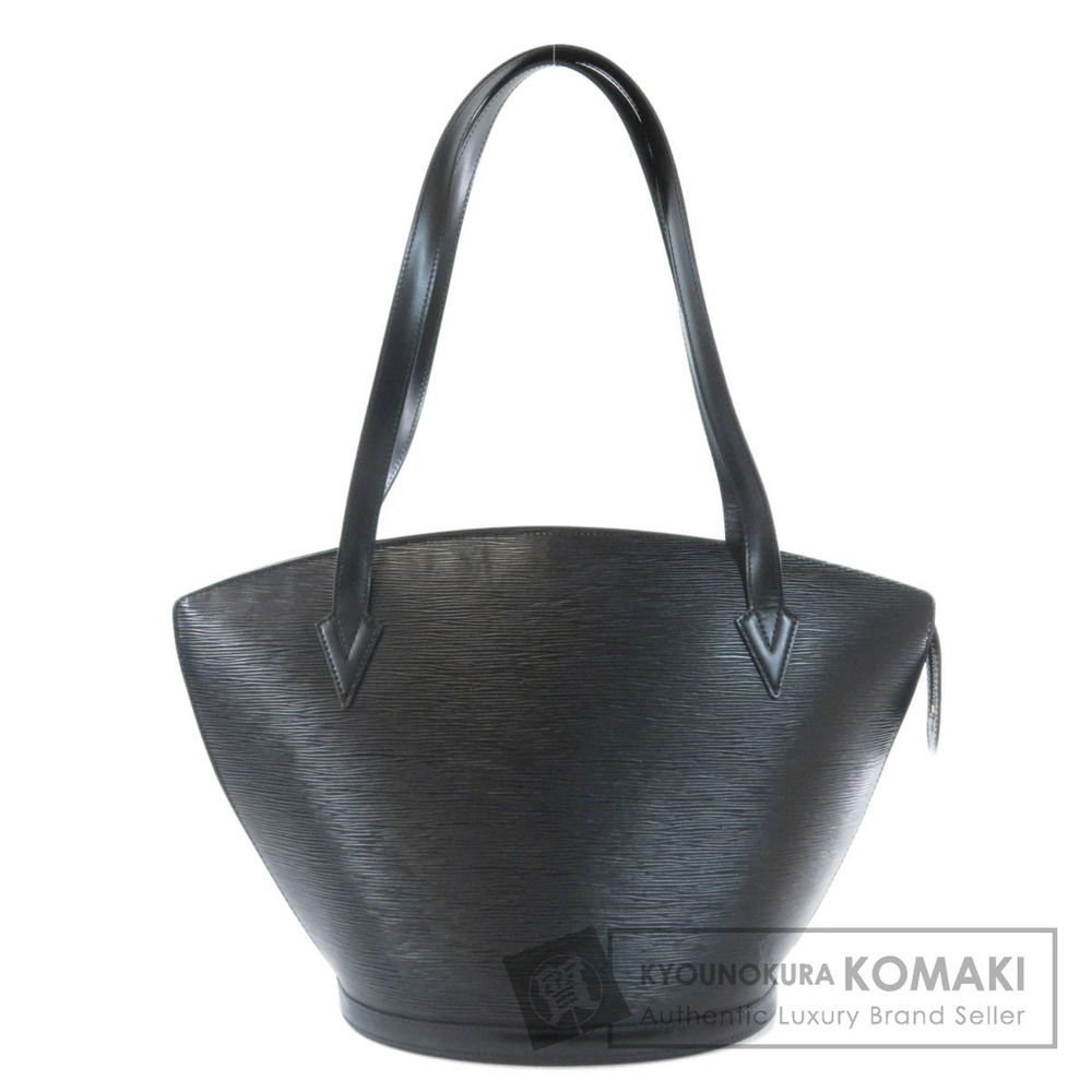 Louis Vuitton Saint Jacques Shopping Epi Noir Black Tote Bag Leather